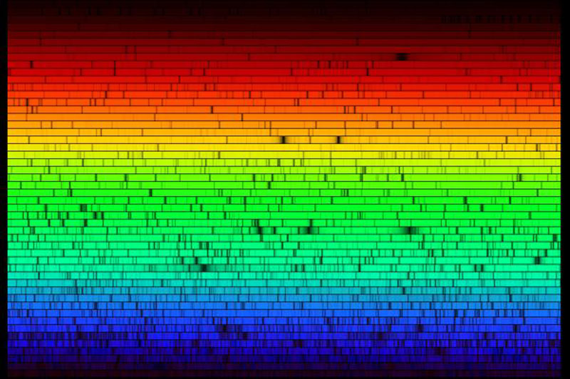 High-res solar 
spectrum.